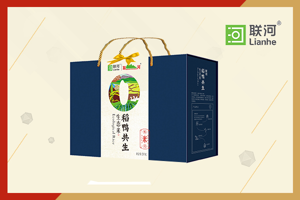 聯河稻鴨共生生態米盒裝